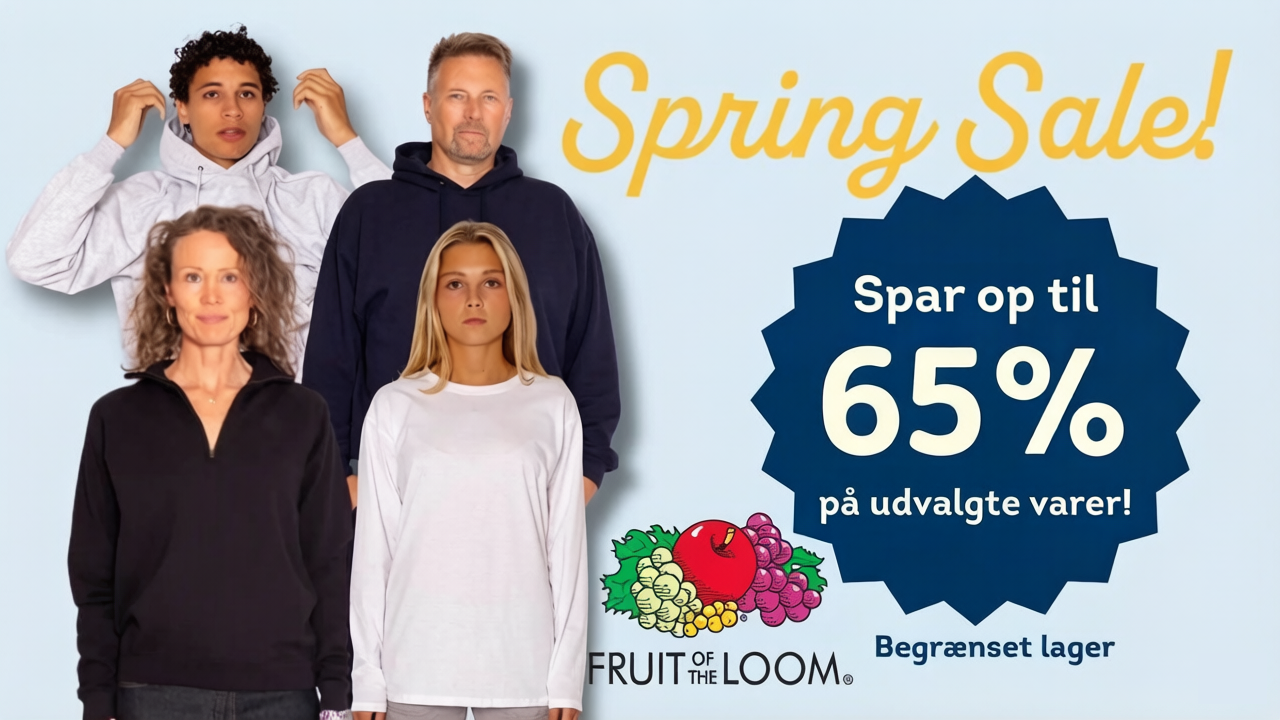 Danmarks billigste Fruit of the Loom